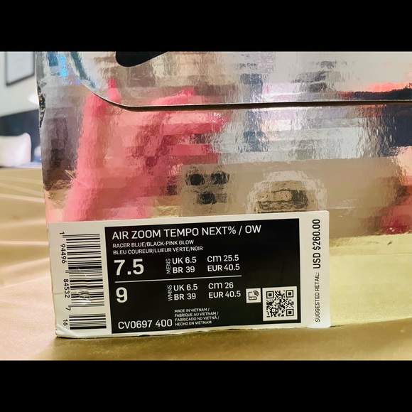 Air Zoom Tempo NEXT% x Off-White™ - Picture 7 of 8